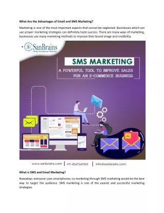 SMS & Email Marketing.docx