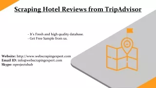 scraping hotel reviews from tripadvisor