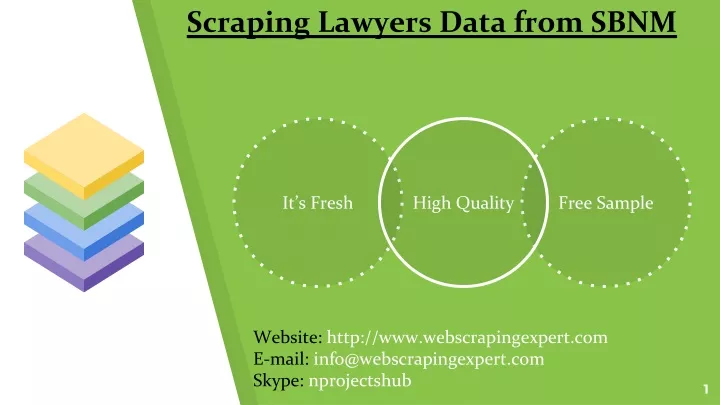 scraping lawyers data from sbnm