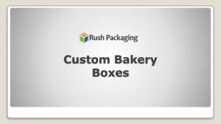 custom bakery boxes