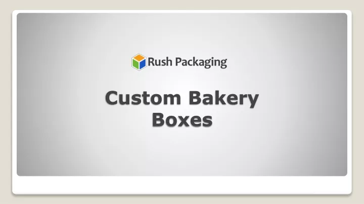 custom bakery boxes