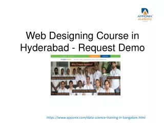 Web Designing Training in Hyderabad