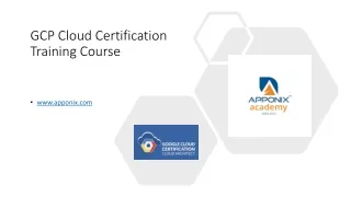 gcp cloud certification training course