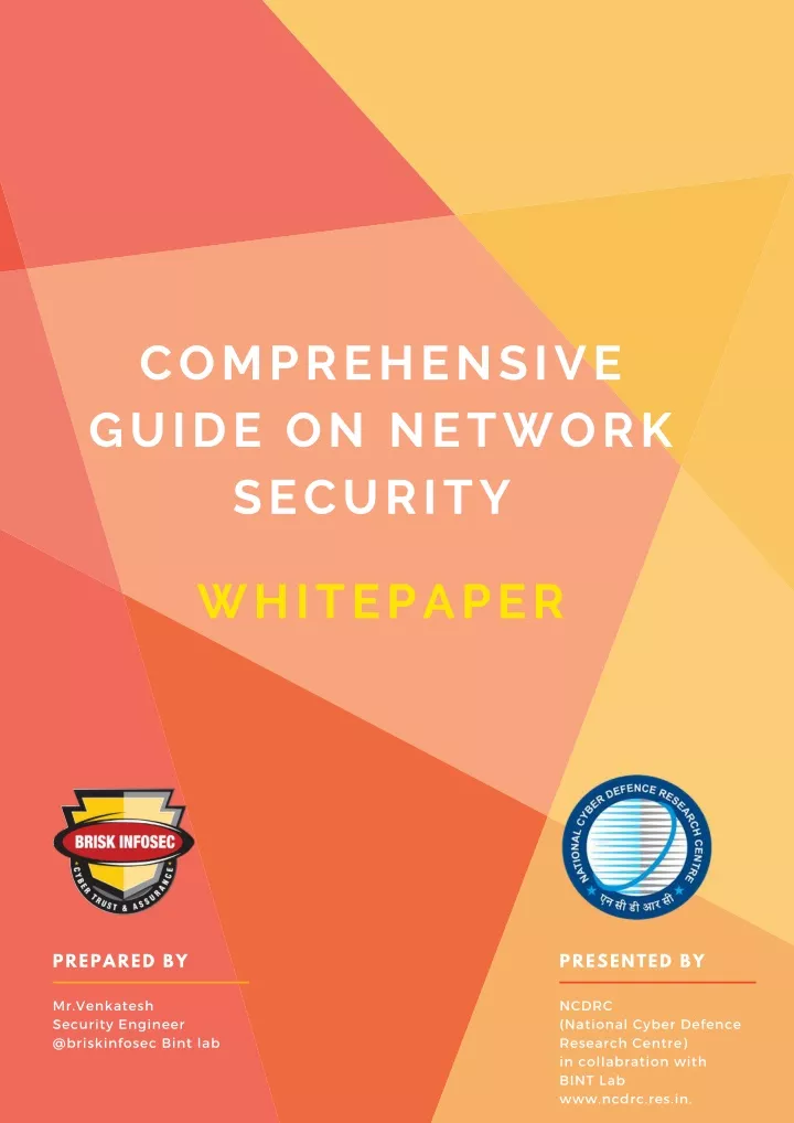 comprehensive guide on network security