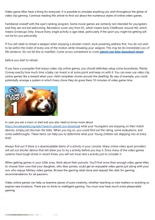 Why the Biggest "Myths" About planet zoo download May Actually Be Right