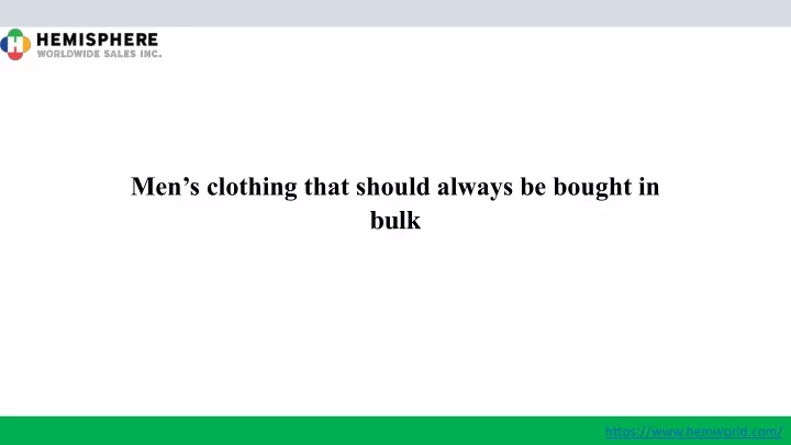 men s clothing that should always be bought in bulk