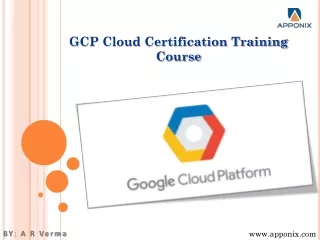 GCP Cloud Certification Training Course