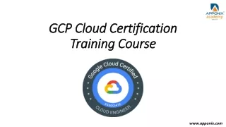 gcp cloud certification training course