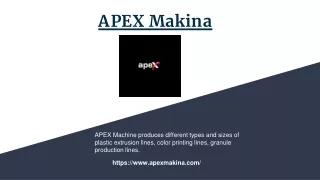 apex makina