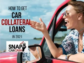 How to get low monthly car collateral loan in 2021