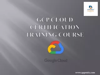GCP Cloud Certification Training Course