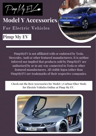 Buy High Quality Model Y Accessories from Pimp My EV