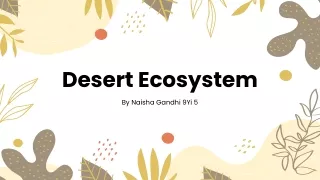 Desert Ecosystem