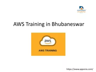 AWS Training in Bhubaneswar
