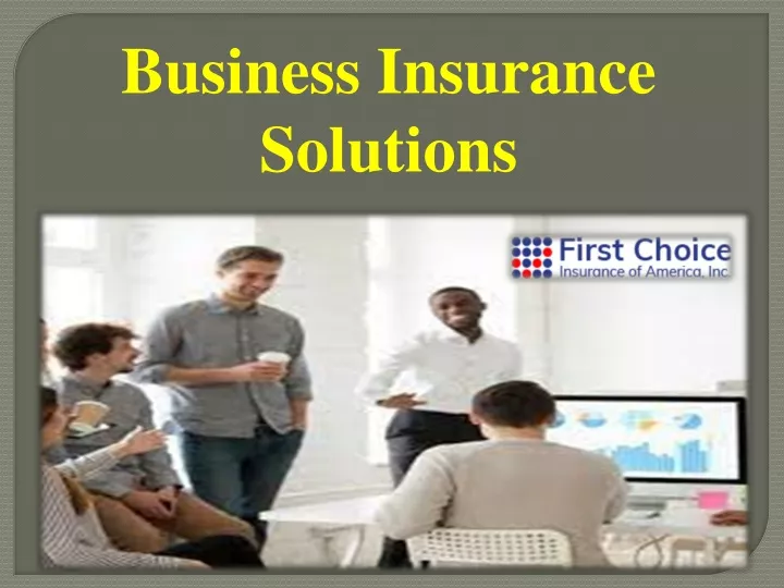 business insurance solutions