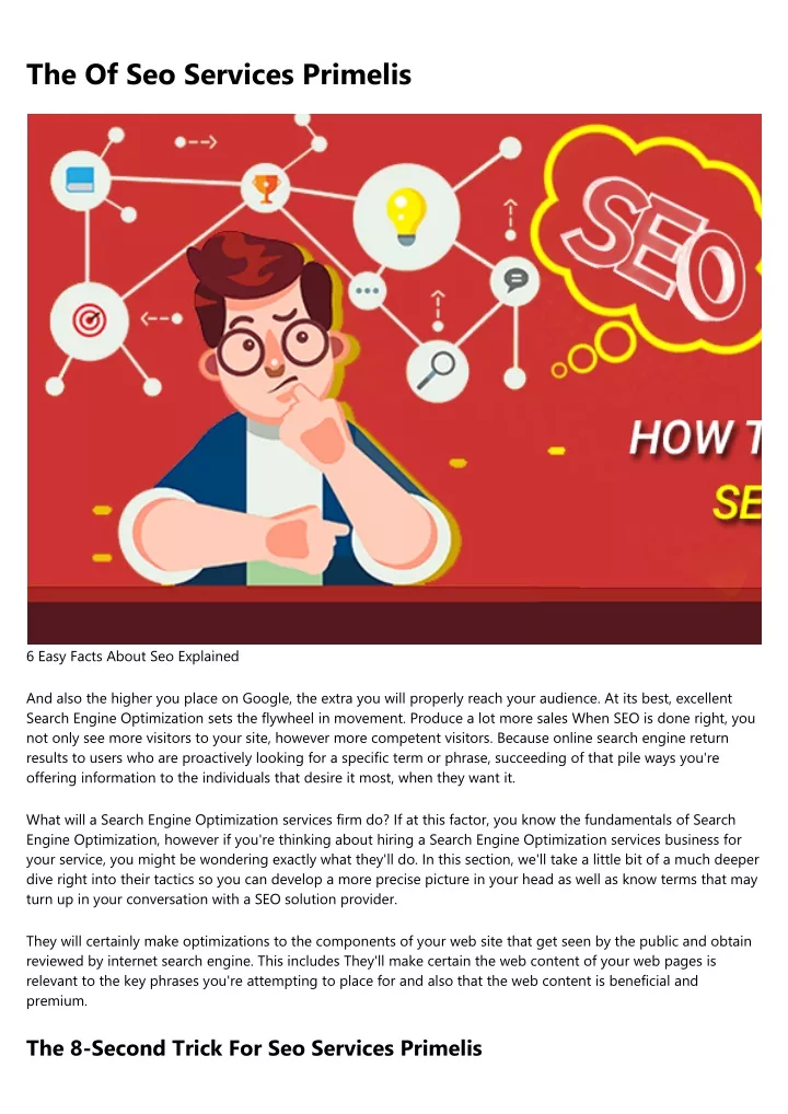the of seo services primelis