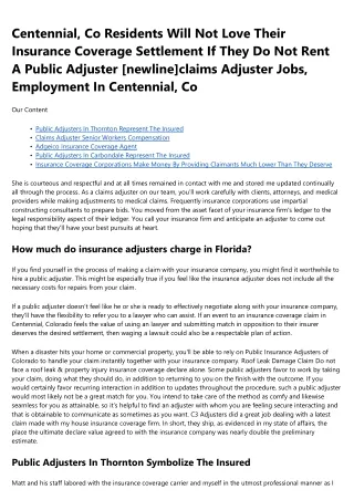 3 Common Reasons Why Your Insurance Adjuster Salary California Isn't Working (An