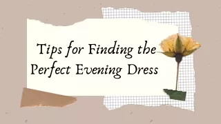 Few Tips for casting the perfect evening