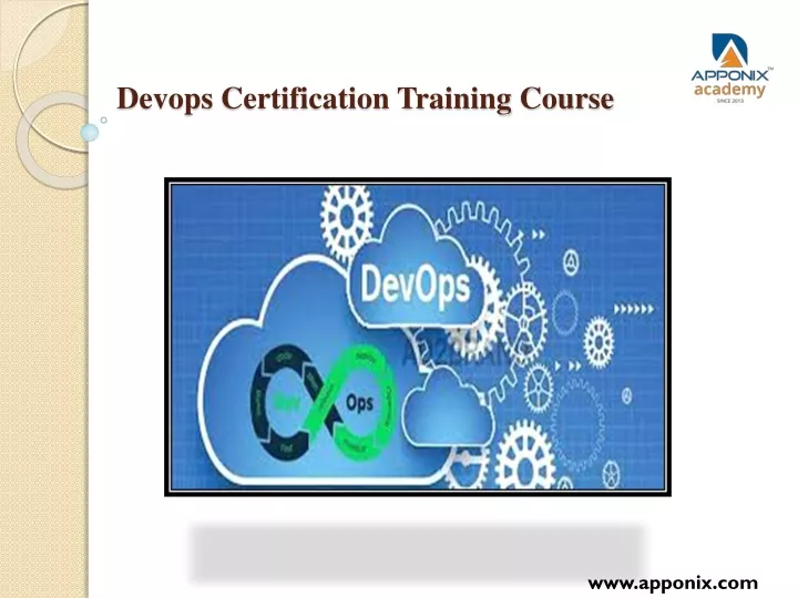 devops certification training course