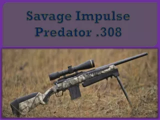 savage impulse predator 308