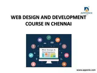 WEB DESIGN AND DEVELOPMENT COURSE IN CHENNAI