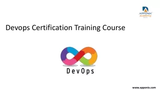 Devops Certification Training Course - bhavya bajaj
