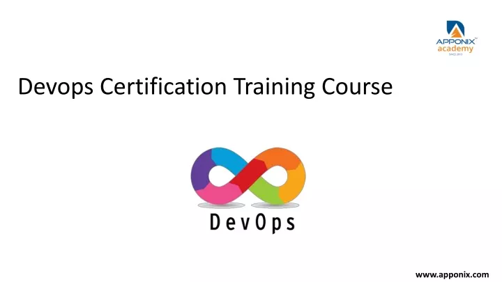 devops certification training course