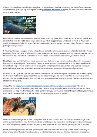 The Worst Videos of All Time About planet zoo download