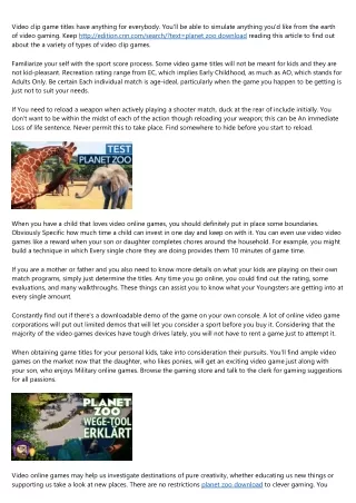 A Step-by-Step Guide to planet zoo download