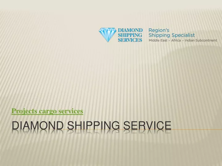 projects cargo services