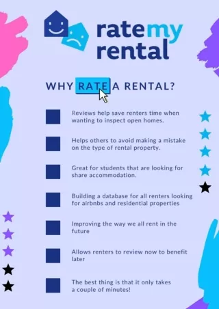 Why Rate A Rental? - Rate My Rental