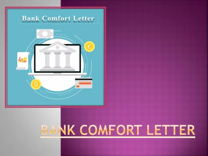 bank comfort letter
