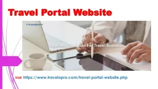 Travel Portal Development | Travel Portal Website