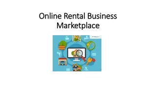 Online Rental Business Marketplace