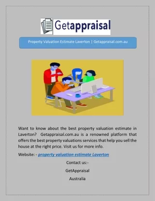 property valuation estimate laverton getappraisal