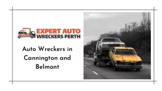 Auto Wreckers in Cannington and Belmont
