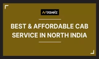 Best & Affordable Cab Service In North India