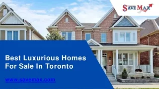 best luxurious homes for sale in toronto