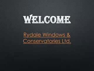 welcome