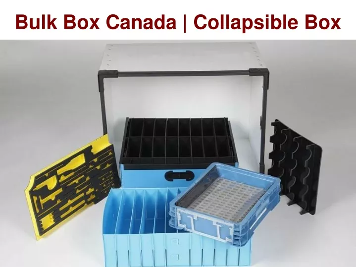 bulk box canada collapsible box