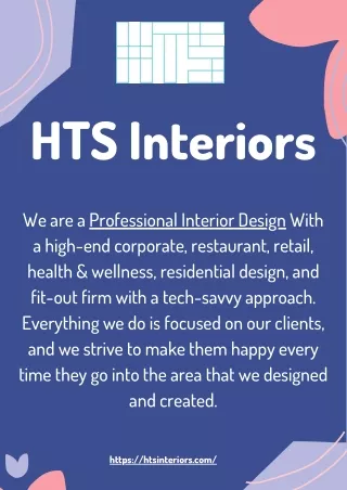 Professional Interior Design | HTS Interiors