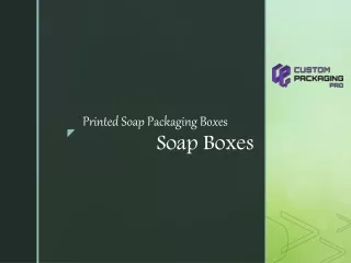 printed soap packaging boxes