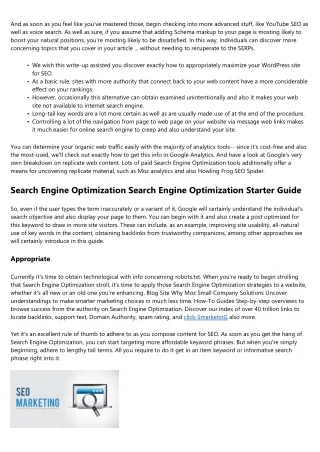 9 Seo Best Methods That You Need To Follow