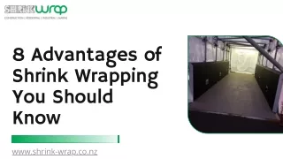 8 Advantages of Shrink Wrapping You Should Know
