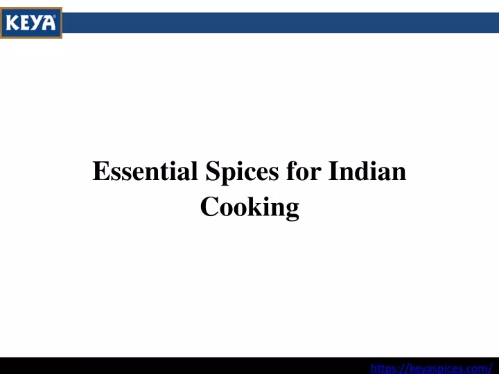 essential spices for indian cooking