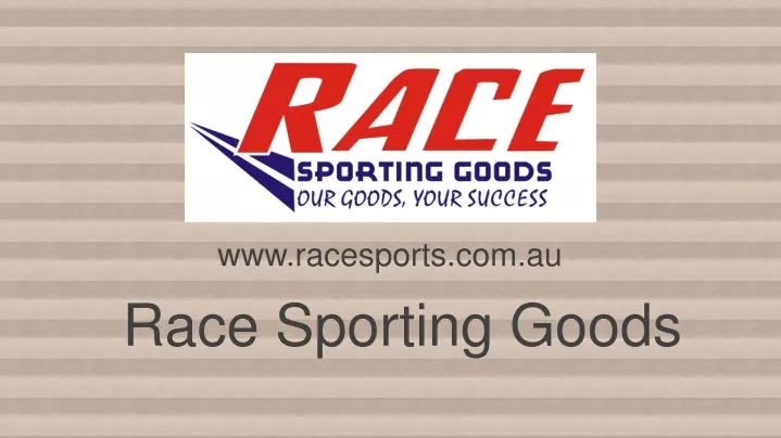 race sporting goods