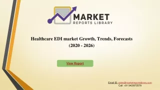 Healthcare EDI Market