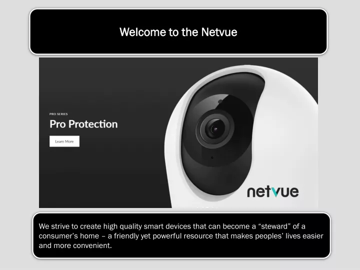 welcome to the netvue