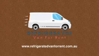 Freezer Van for Rent