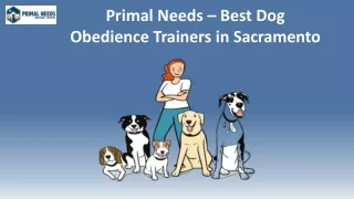 Primal Needs - Best Dog Obedience Trainers in Sacramento